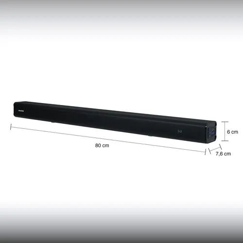 Barra De Sonido 30W Challenger, Negro