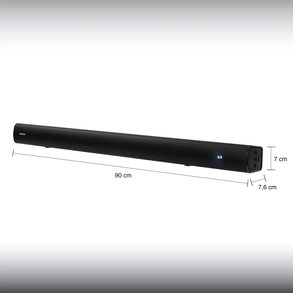 Barra De Sonido 50W Challenger, Negro