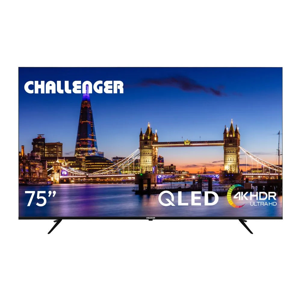 Televisor QLED 75" Google TV Incluye Soporte de Pared