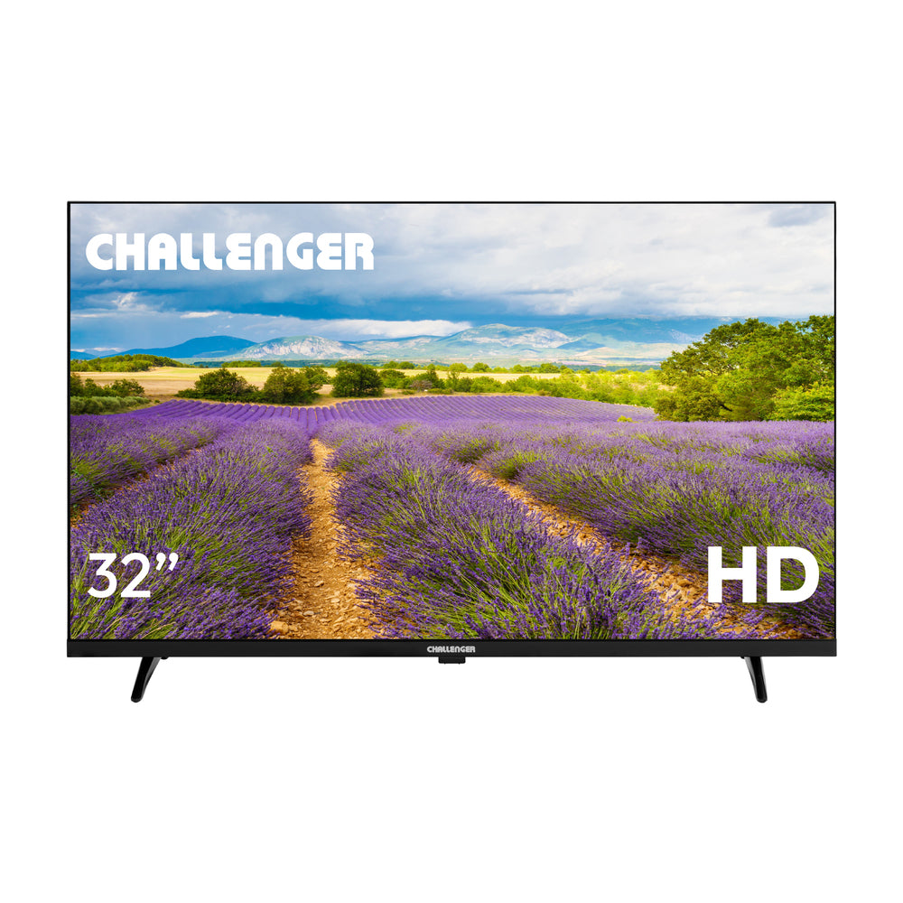 Televisor 32" HD Google TV Challenger, Negro