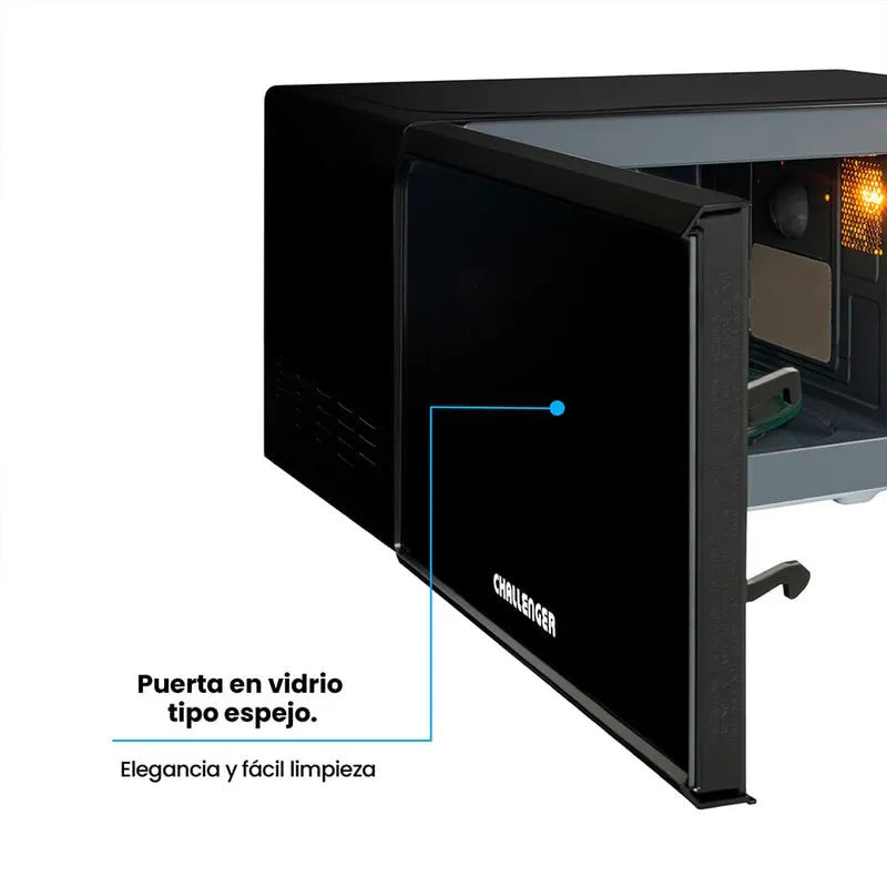 Microondas Negro 32lts 120v Challenger Hm8046