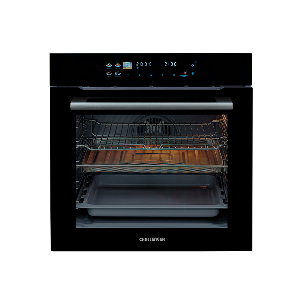 Horno De Empotrar Challenger Eléctrico V-HE 9662,  Aura Negro