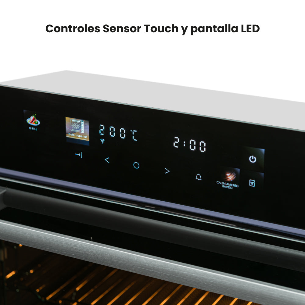 Horno De Empotrar Challenger Eléctrico V-HE 9662,  Aura Negro