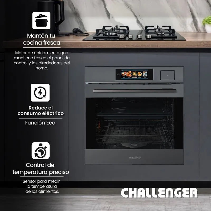 Horno Empotrar Eléctrico 59.4cm Challenger He9663