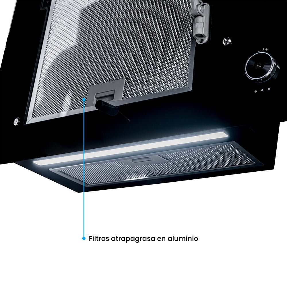 Campana Península Challenger Aura Cristal, Negro