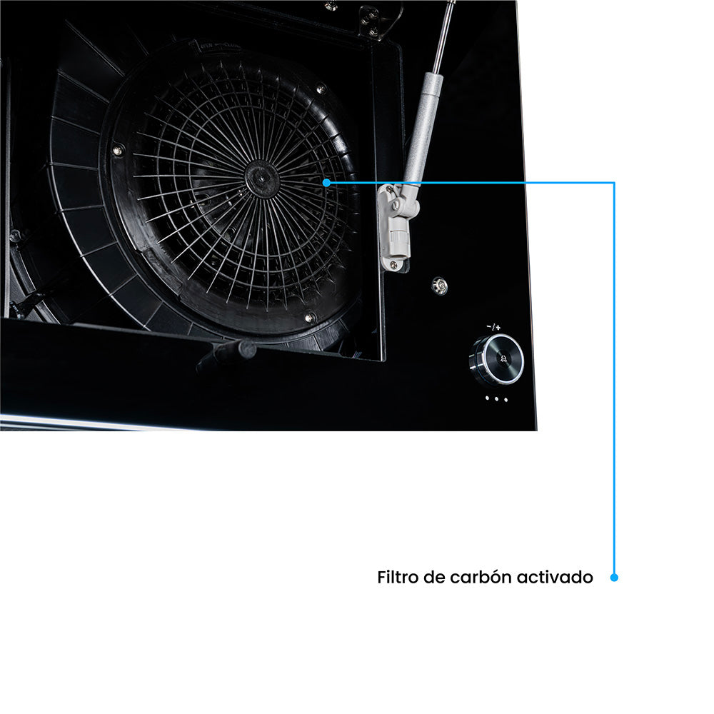 Campana Península Challenger Aura Cristal, Negro