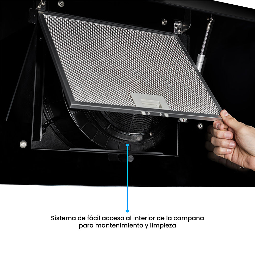 Campana Península Challenger CX 4975, Aura Cristal Negro
