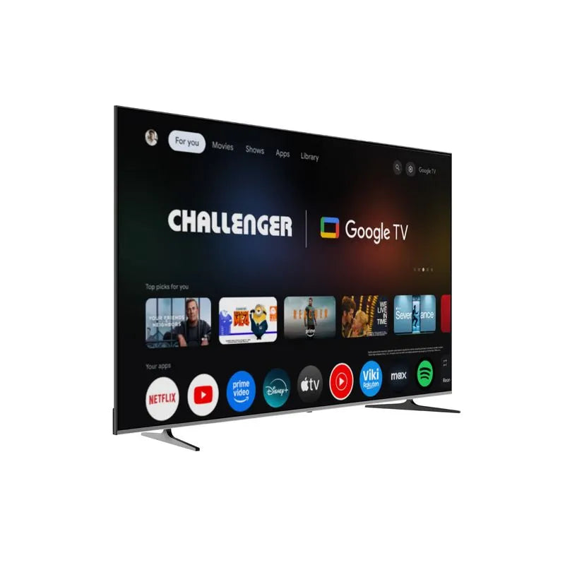 Televisor 100 Pulgadas Miniled Googletv Challenger 100kg290