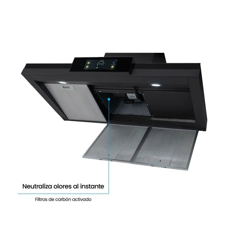 Campana Península Digital 90cm 4 Velocidades Challenger Cx4903