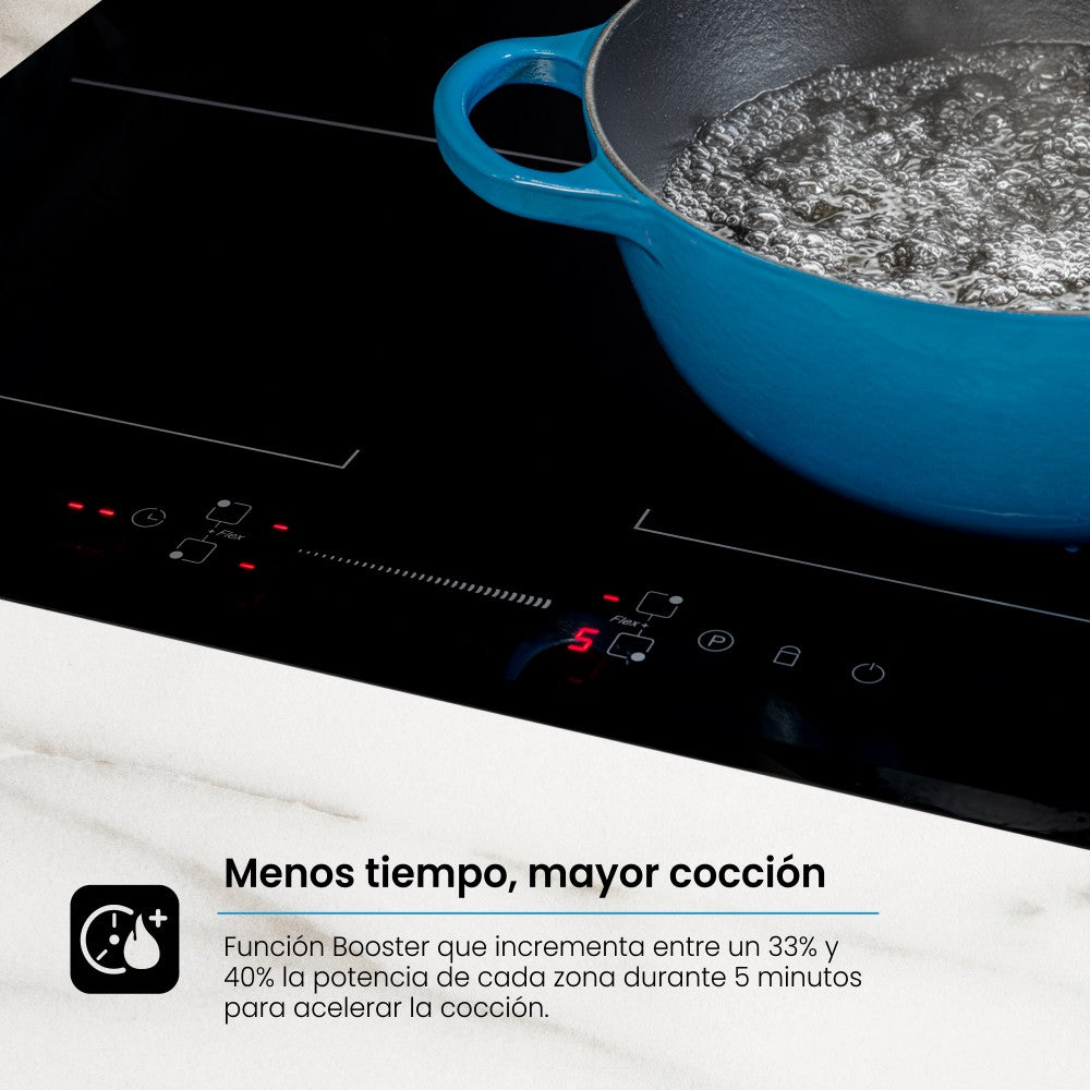 Estufa Empotrable de Inducción 4 Puestos In 6062