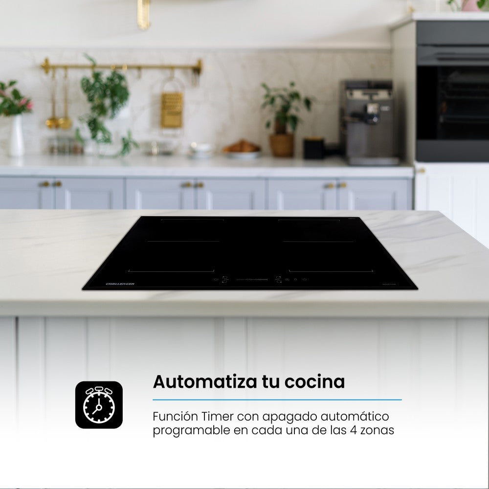 Estufa Empotrable de Inducción 4 Puestos In 6062