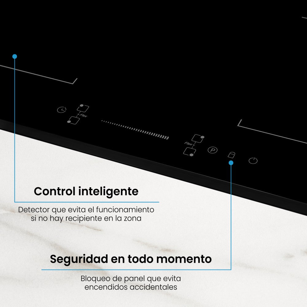 Estufa Empotrable de Inducción 4 Puestos In 6062
