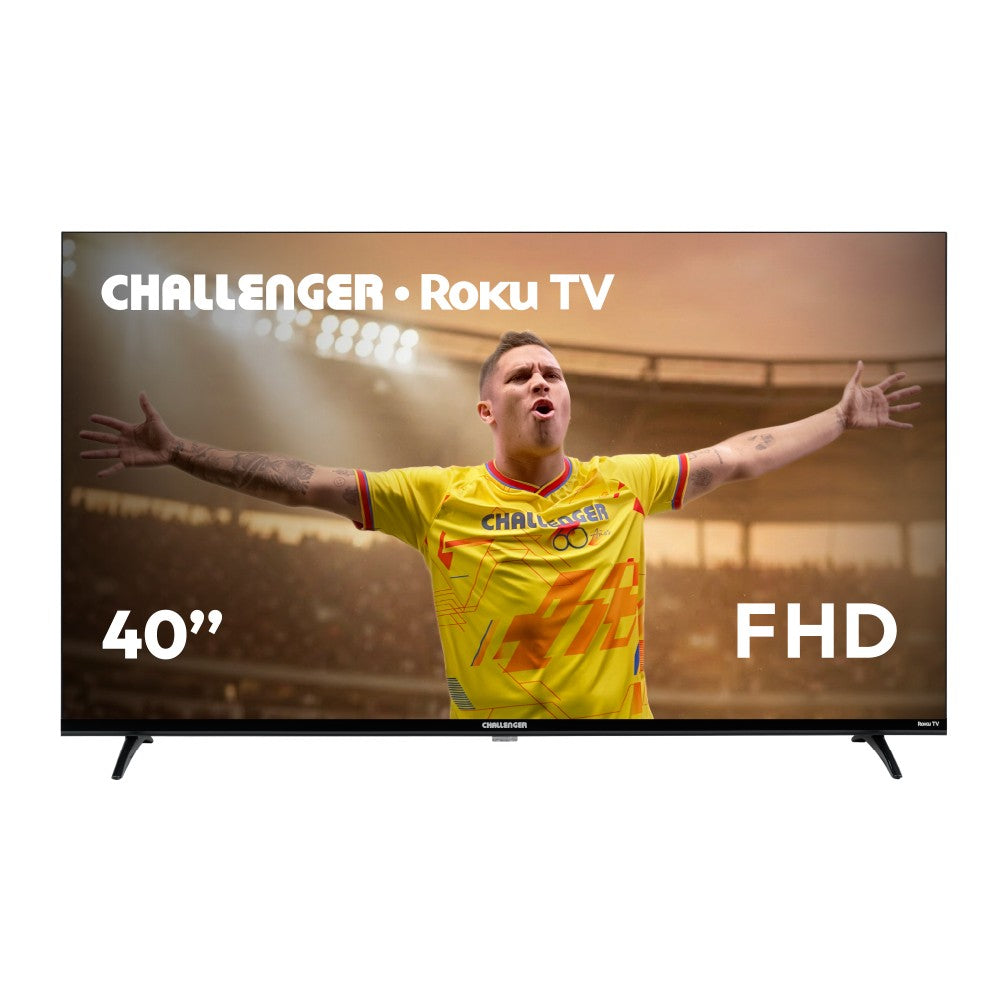 Televisor 40 Pulgadas Fhd Roku Challenger 40kr14
