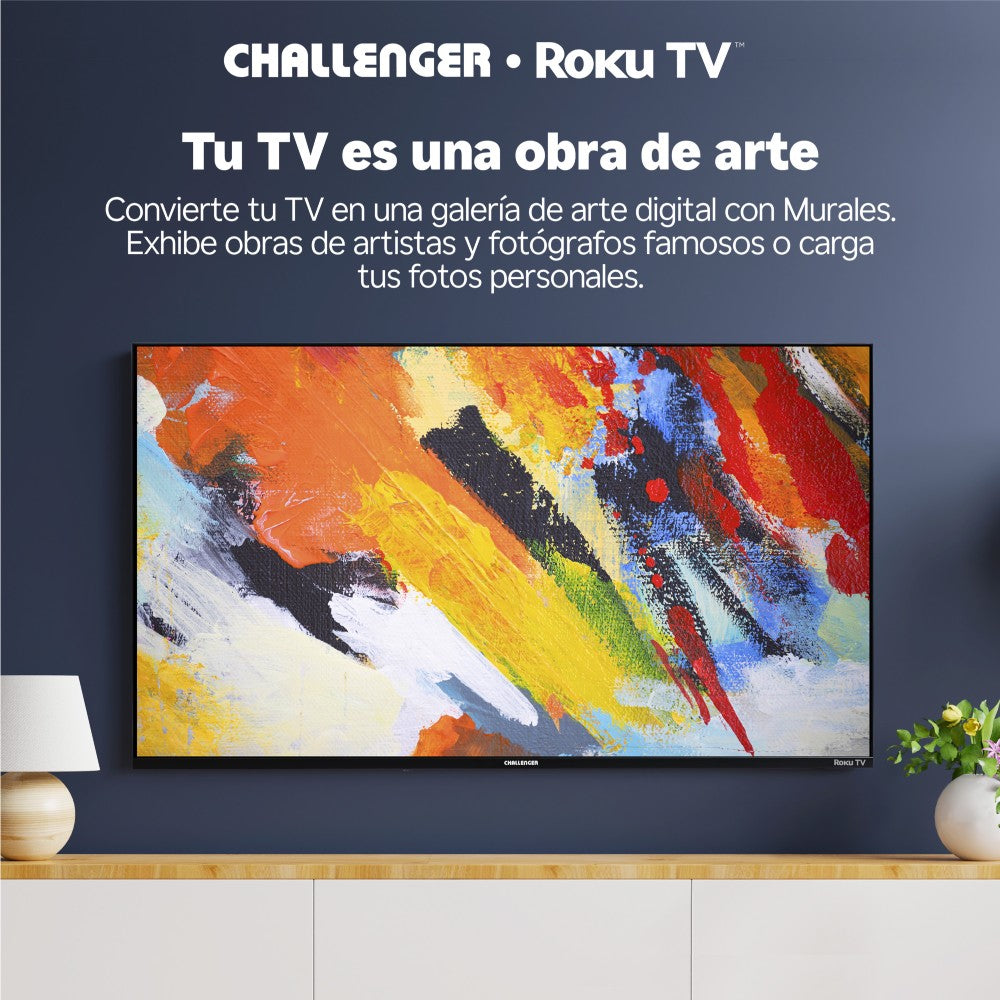 Televisor 40 Pulgadas Fhd Roku Challenger 40kr14