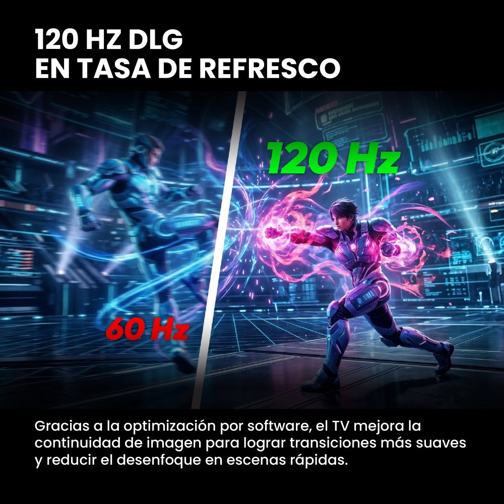 Televisor 50 Pulgadas Google Gaming Ksf Challenger 50tg3770