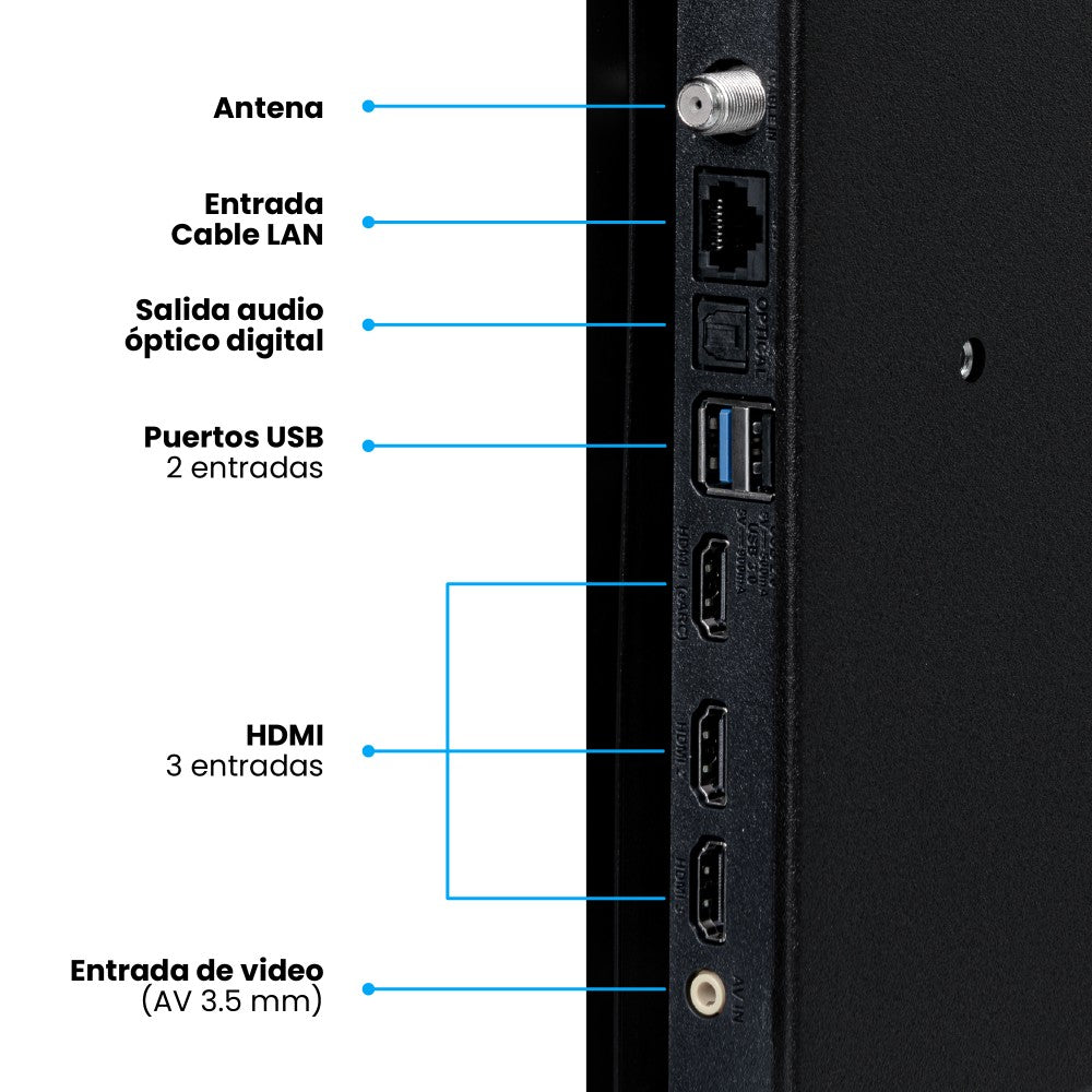 Televisor 50 Pulgadas Google Gaming Ksf Challenger 50tg3770