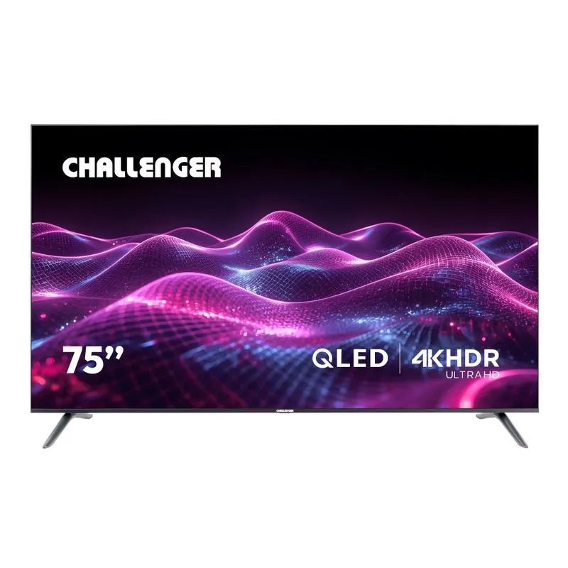 Televisor 75 Pulgadas Qled Google Gaming Challenger 75tg4770