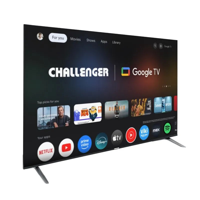 Televisor 75 Pulgadas Qled Google Gaming Challenger 75tg4770