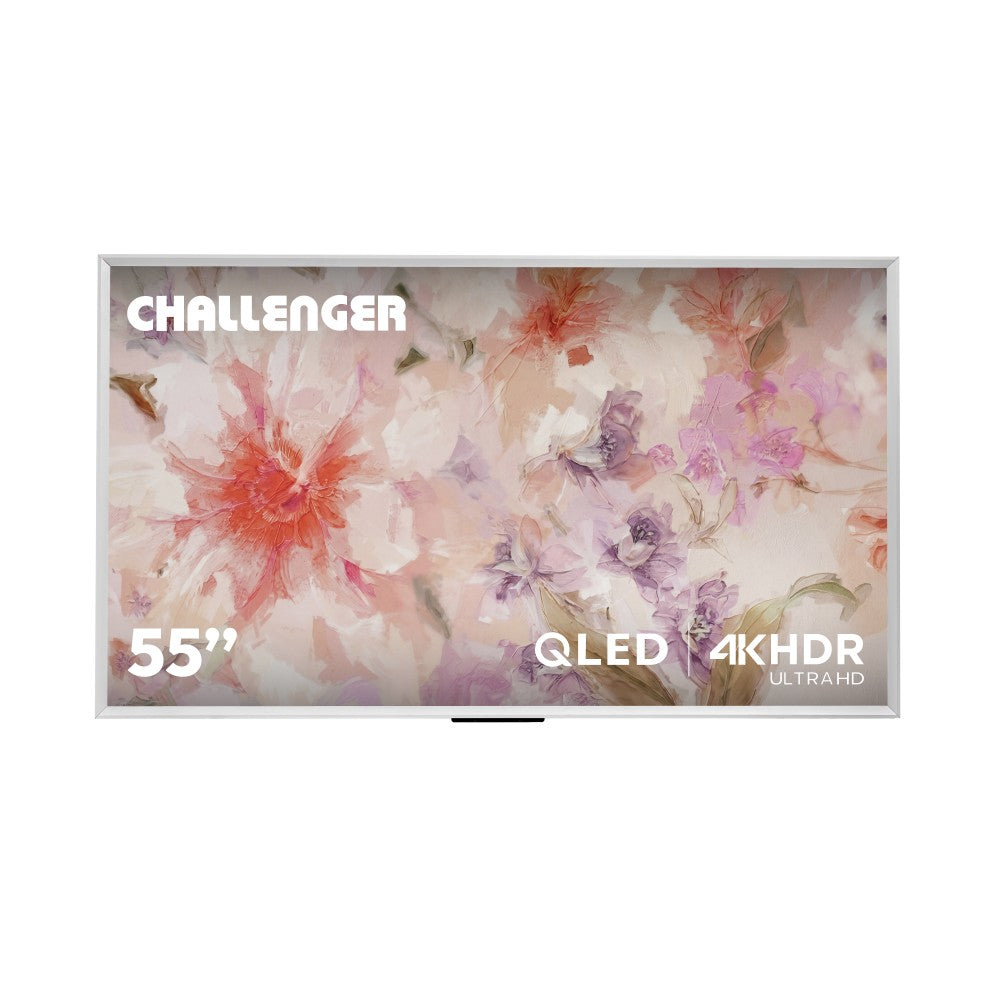 Televisor Challenger QLED Arte 55 Pulgadas Google TV 55TG380 BT T2