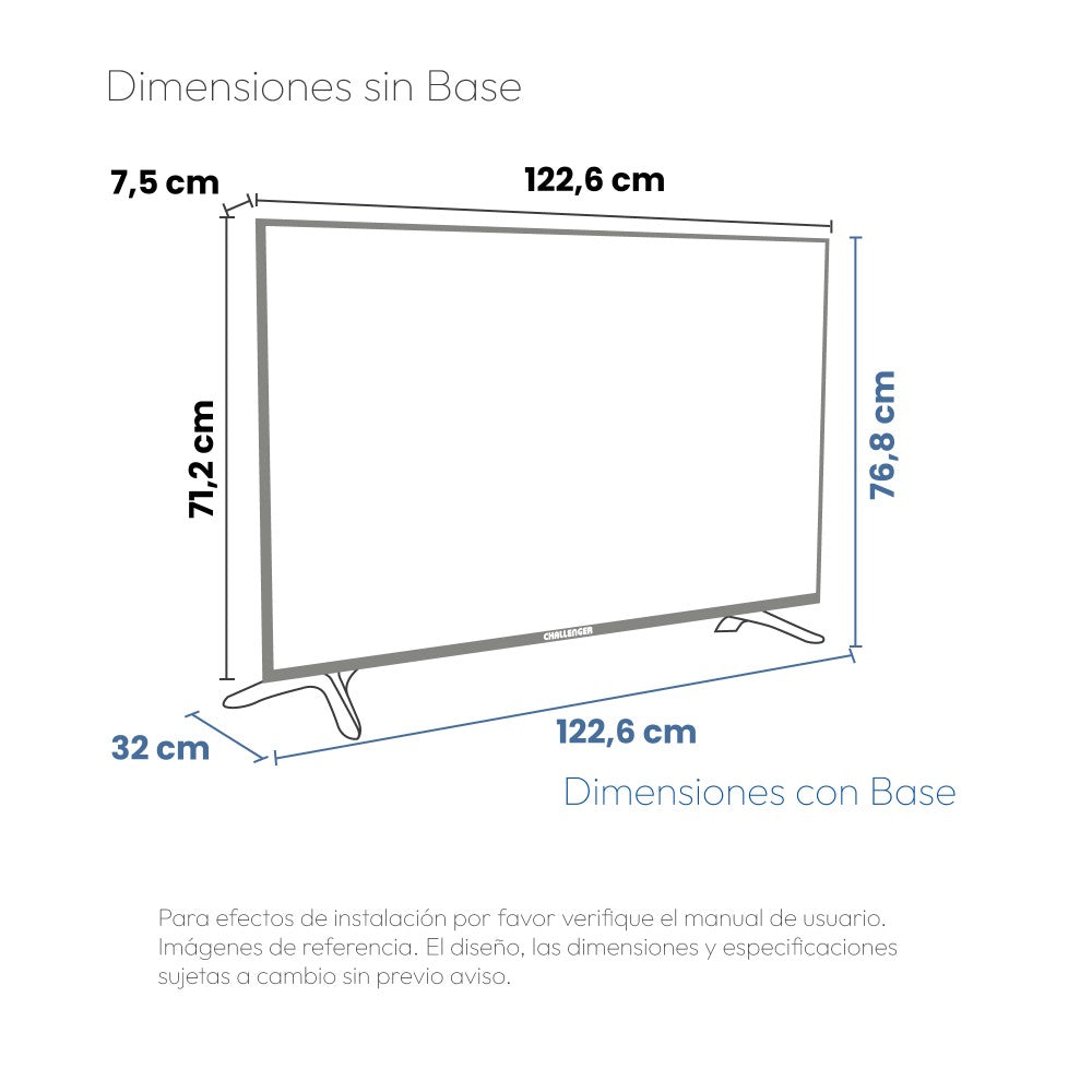Televisor 55 Pulgadas Google Gaming Ksf Challenger 55tg2771