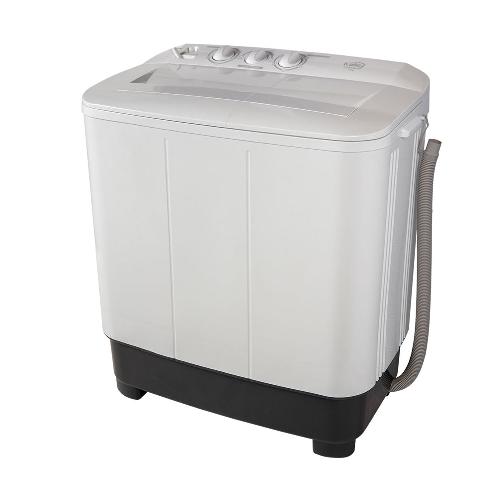 Lavadora Kalley Semi Automática 7 Kilogramos K-LAVSA7B, Blanco
