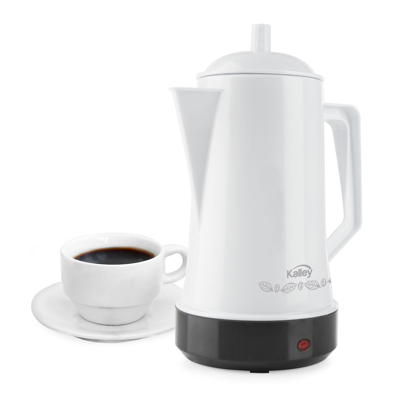 Cafetera Kalley Mp1502 6tz, Blanco