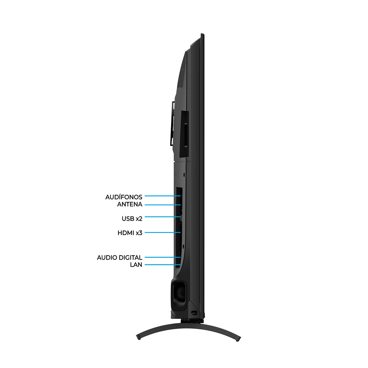 Televisor Kalley 65 Pulgadas 65gm405, Negro