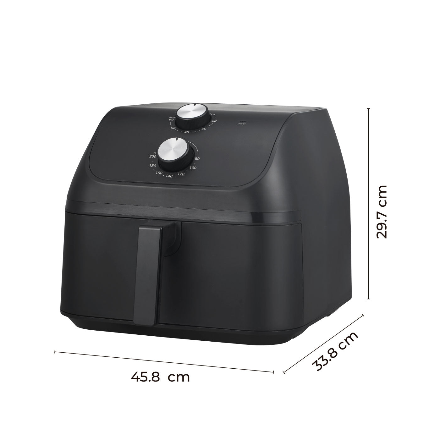 Freidora de Aire 7.5L K-Maf75, Negro