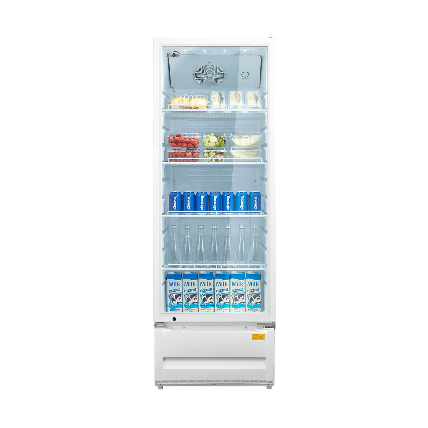Nevera Vitrina Kalley Vtr 309lt Ksc309L, Blanco