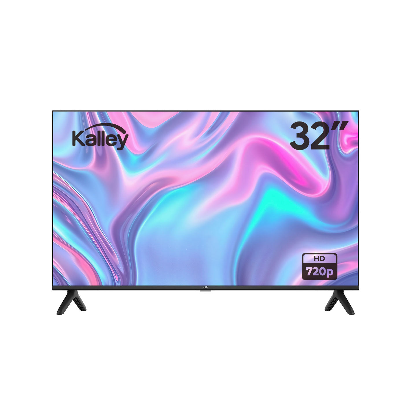 Televisor Kalley 32 Pulgadas LED HD 32B100, Negro