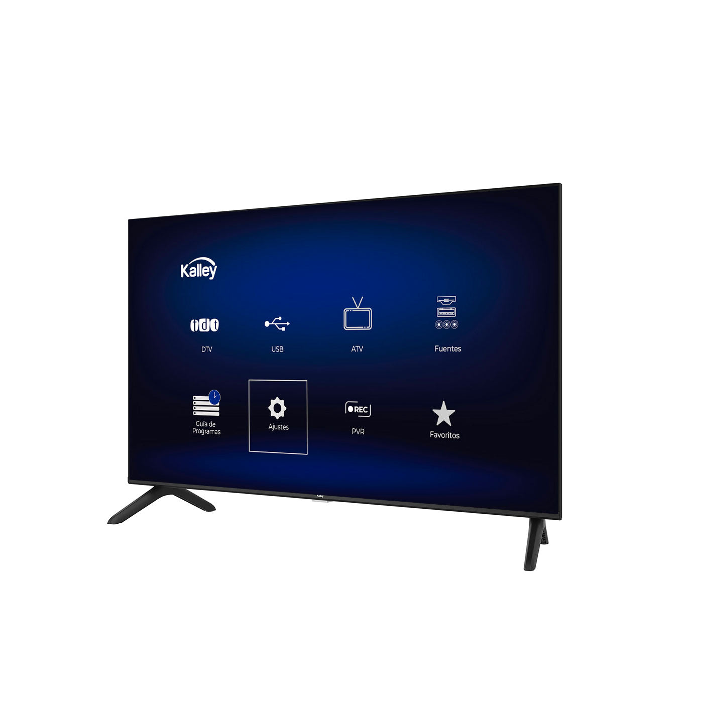 Televisor Kalley 32 Pulgadas LED HD 32B100, Negro