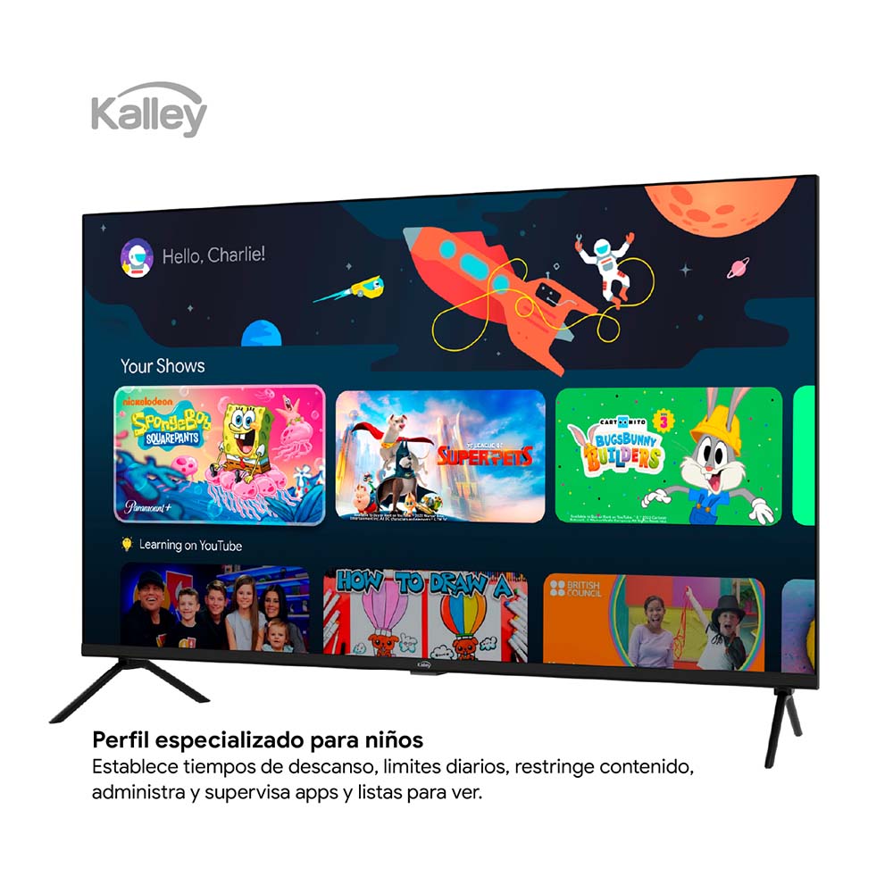 Televisor KALLEY 32 Pulgadas QLED FHD Smart TV Google 32GQ200