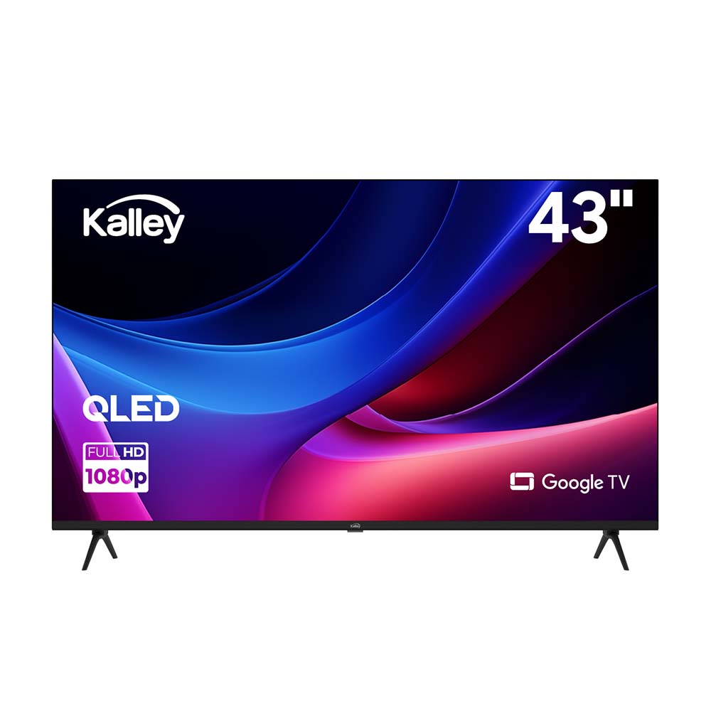 Televisor KALLEY 43 Pulgadas  QLED FHD Smart TV Google 43GQ200