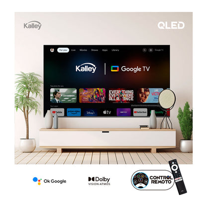 Combo Bleid, Incluye Mesa Para TV Y Televisor de 75"