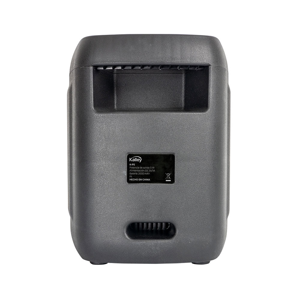 Parlante Kalley Bluetooth K-P5 5W, Negro