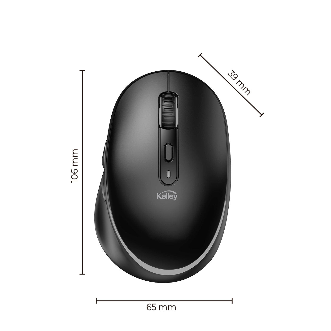 Mouse Recargable Negro
