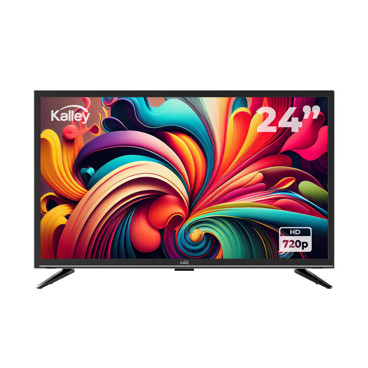 Televisor Kalley 24" Pulgadas, HD-TDT, Negro