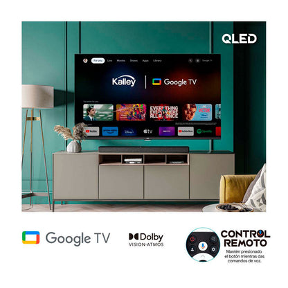 Combo Ria, Incluye Mesa Para TV Y Televisor de 65"