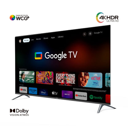 Combo Ria, Incluye Mesa Para TV Y Televisor de 65"