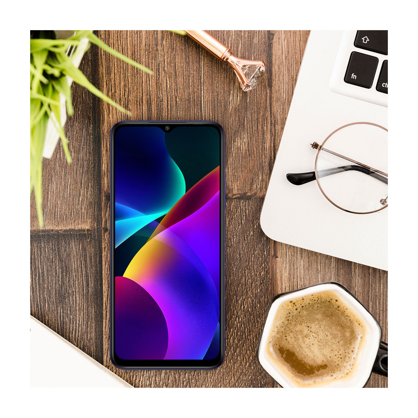 Celular Kalley Black E2 128GB, Negro