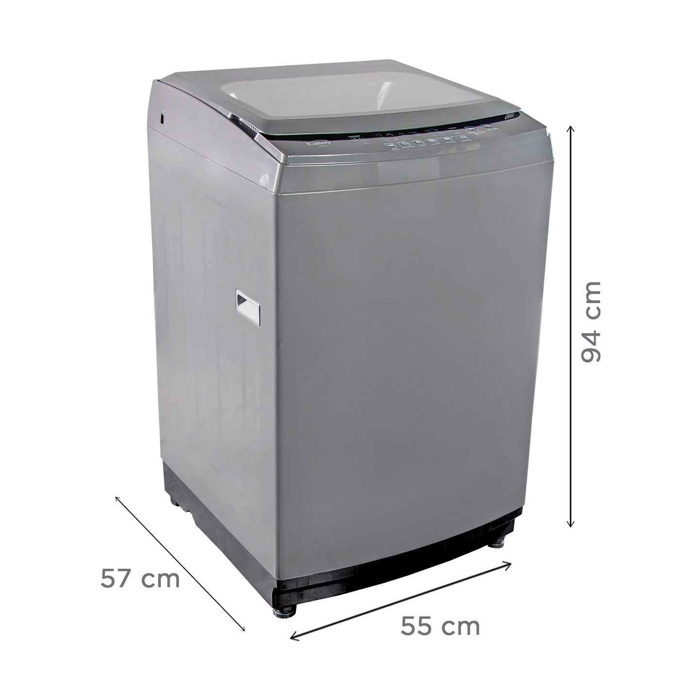 Lavadora Kalley Carga Superior 12 Kilos K-LD12GE Gris