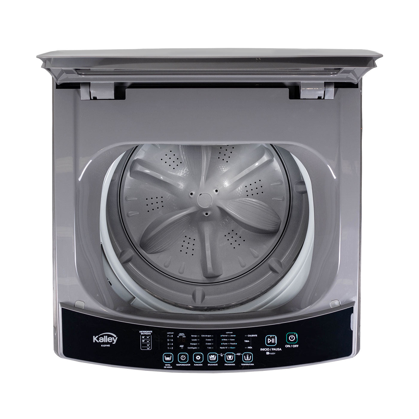 Lavadora Kalley Carga Superior 12 Kilos K-LD12GE Gris