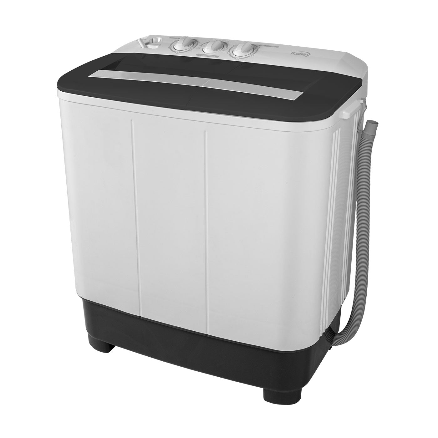 Lavadora Kalley Semiacs10.1kg Kld, Blanco
