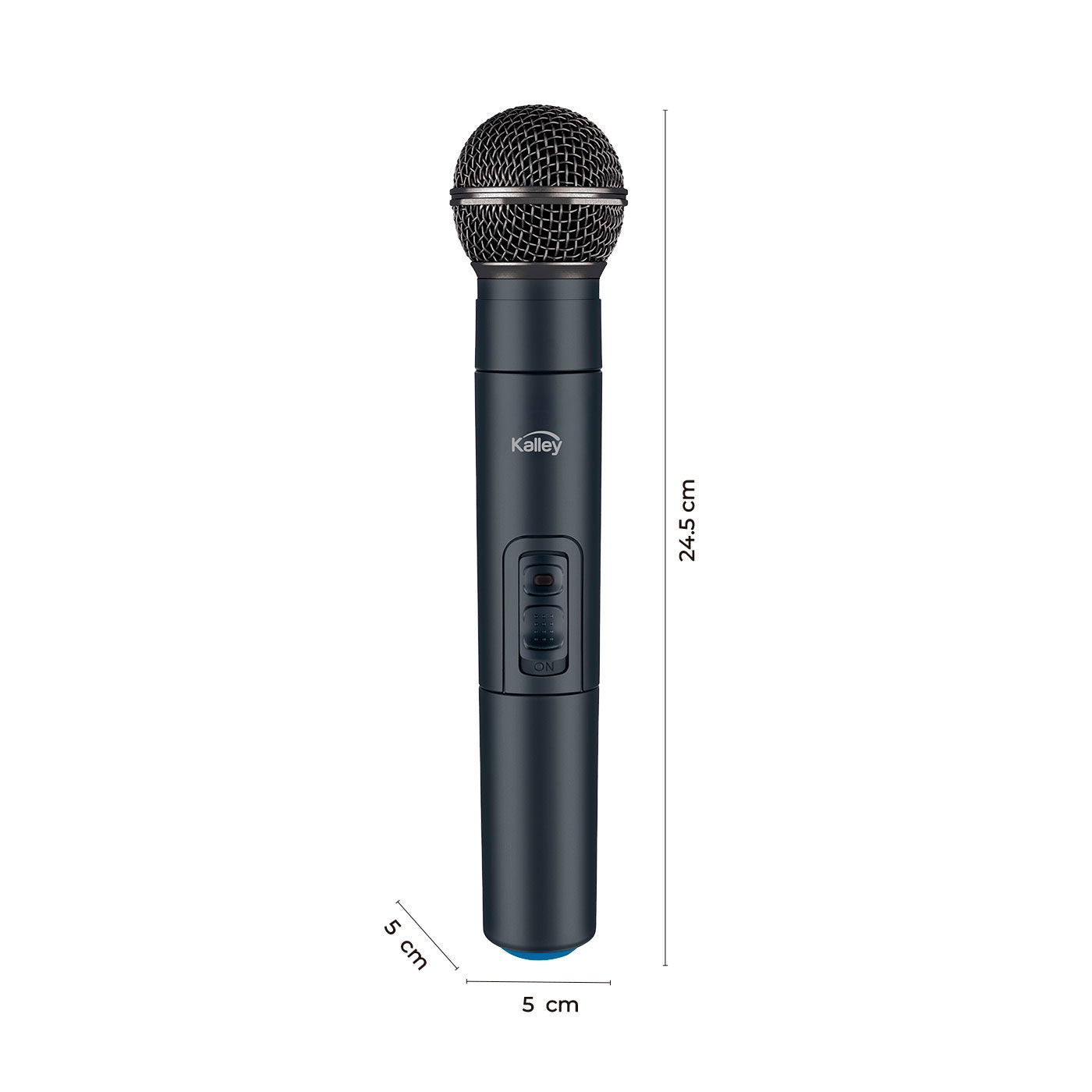 Kit X2 Micrófonos Inalámbricos Kalley K-Kmi, Negro