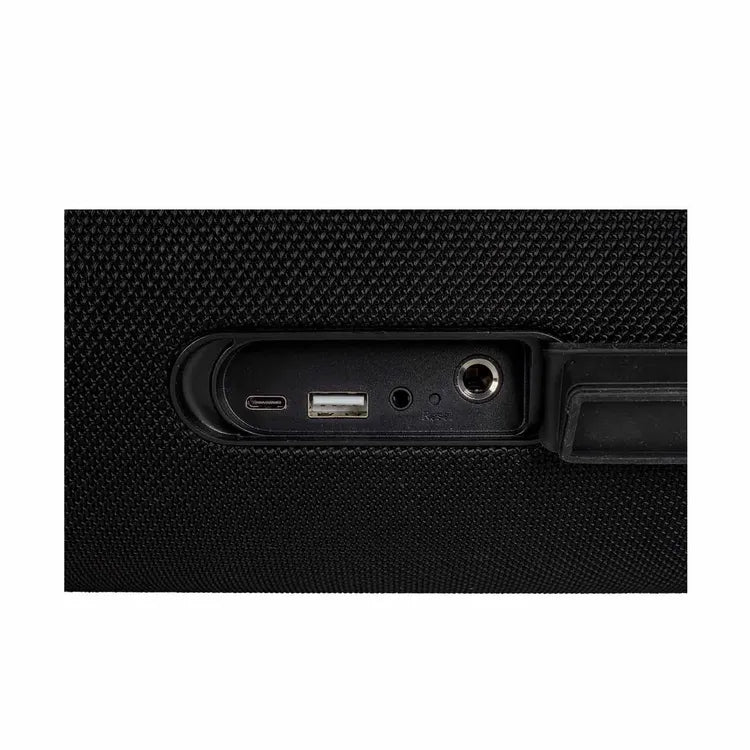 Parlante Kalley K-PBOOMPLUS, color Negro