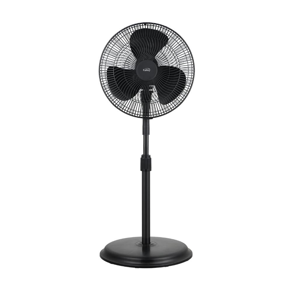Ventilador De Piso Kalley 14 Pulgadas K-V3N, Color Negro
