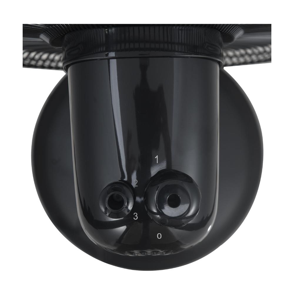 Ventilador De Piso Kalley 14 Pulgadas K-V3N, Color Negro