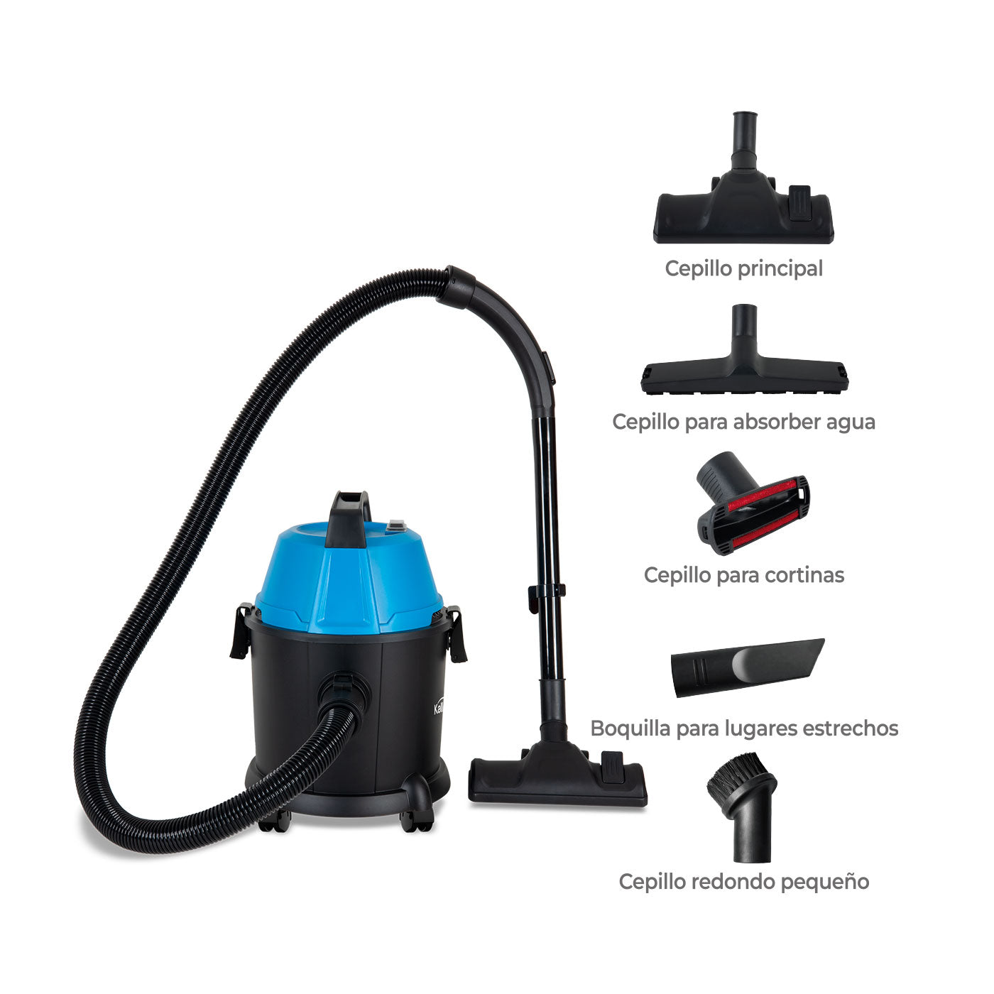 Aspiradora a Can Kalley 3/1 K-Awd, Negro