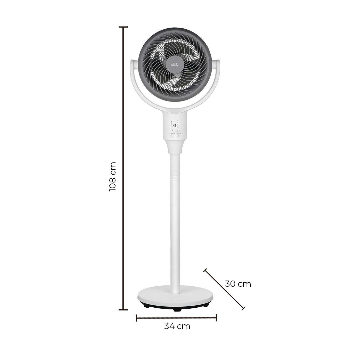 Ventilador Ar Kalley 7p K-Va7, Blanco