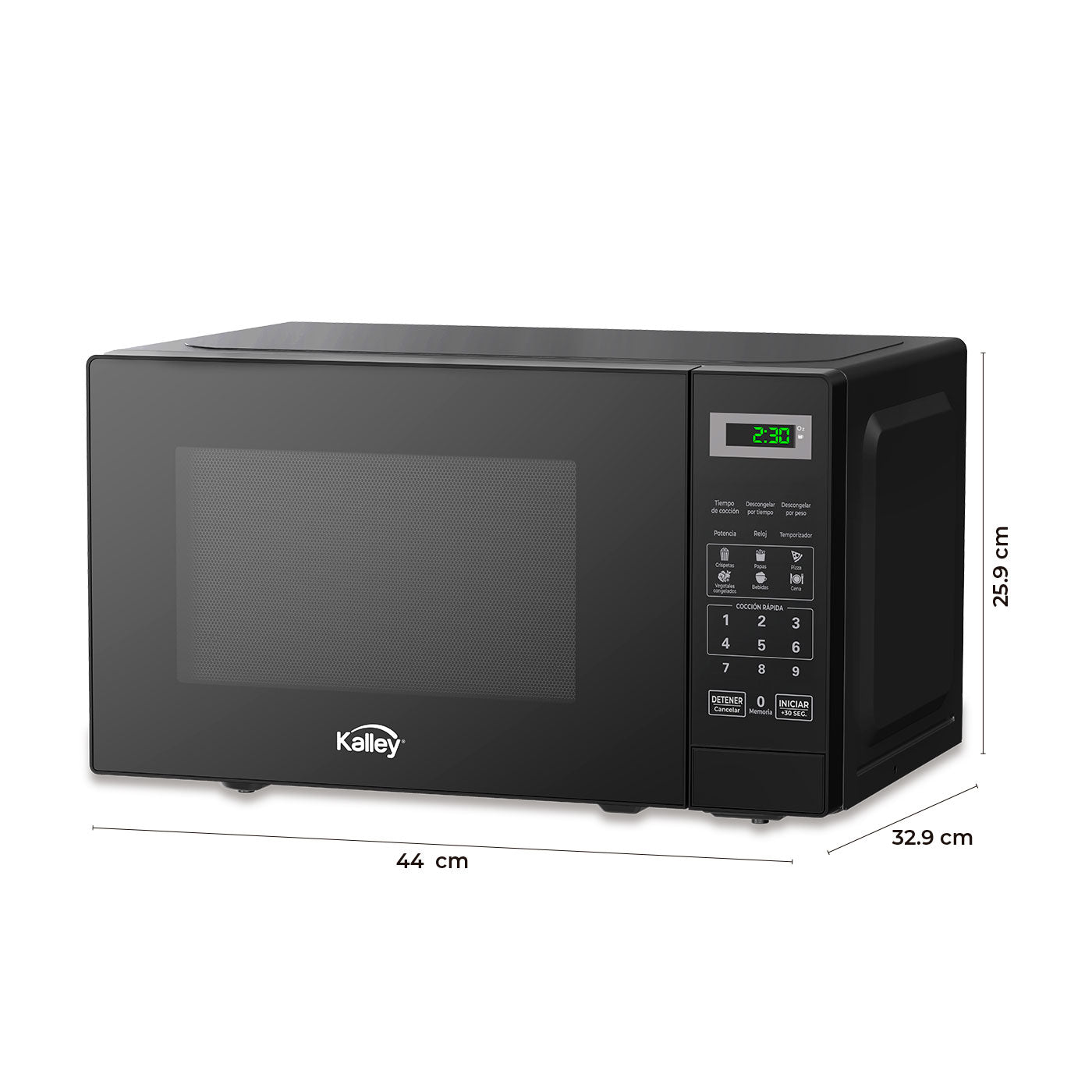 Microondas Negro Basico K-Mw07b, Negro